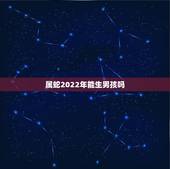 属蛇2022年能生男孩吗，2023年属蛇人的全年运势