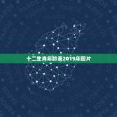 十二生肖年龄表2019年图片，十二生肖排序年龄2019