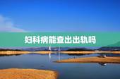 妇科病能查出出轨吗，老婆出轨会不会染上妇科病
