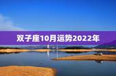 双子座10月运势2022年，兔年双子座阳历十月运势