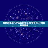 免费测生辰八字五行缺什么 起名字2021免费八字起名