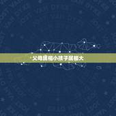 父母属相小孩子属相大，什么属相的孩子旺父母
