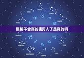 属相不合真的害死人了是真的吗，你们相信算命说的八字不合，属相不合吗？是