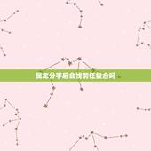 属龙分手后会找前任复合吗，分手后最容易复合的生肖配对都有哪些？