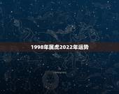 1998年属虎2022年运势，1998年属虎2022 年运势及运程