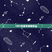 1991年属羊婚姻命运，1991年属羊2022年婚姻