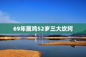 69年属鸡52岁三大坎坷，1969年属鸡2021年运势及运程