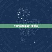 1979年属羊男一生命运，1979年农历八月初八属羊男一生运势