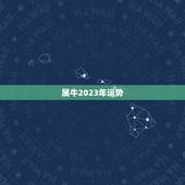 属牛2023年运势，金牛座2021年运势