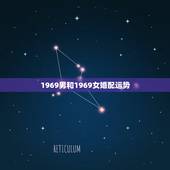 1969男和1969女婚配运势，1971年属猪的男人和1969年属鸡女