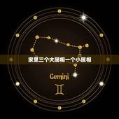 家里三个大属相一个小属相，家里有同一个属相的三个人好不好