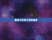 属兔今年多大年龄虚岁，兔子今年多大年纪