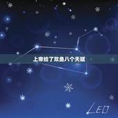 上帝给了双鱼八个天赋，帮我算个命