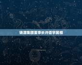 铸源集团董事长许德宇属相，许德宇铸源董事长福布斯排行榜哪年上榜