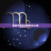 属龙今年犯太岁吗2022年，属龙人未来5年的运势