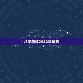 八字测试2022年运势，2022年运势12生肖运势