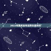 2022年属虎全年运势女麦玲玲，2022年属虎运程
