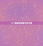 十二星座运势金牛双子座，为什么我的星座是金牛双子座