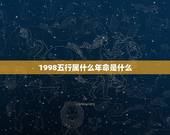 1998五行属什么年命是什么，98年属虎的是什么命