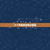 十一月星座运势水瓶座，水瓶座本月运势如何