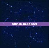 属蛇的2021年运势怎么样，2021年属蛇人的全年运势男性