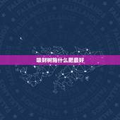 吸财树施什么肥最好，发财树一般要施什么肥？