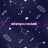 塔罗金牛座2021年5月感情，2021年最旺的星座