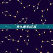 动物之间怎么交流，动物之间打招呼的方式