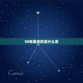 98年属虎的是什么命，1998年11月6日属虎的是什么命？