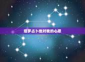 塔罗占卜他对我的心思，求解，塔罗牌圣十字，测他对我的感觉