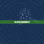 生肖鼠的婚姻配对，生肖配对姻缘
