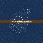 2009年属什么生肖属相，十二生肖2009年属什么