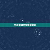 生肖龙男虎女婚配好吗，属龙和属虎的相配吗