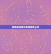 属兔的和属牛的婚姻怎么样，配吗？女属兔男属牛的婚姻怎样