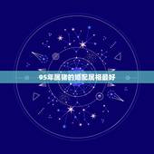 95年属猪的婚配属相最好，95年属猪最佳婚配属相