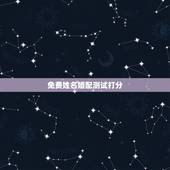 免费姓名婚配测试打分，爱情姓名配对测试