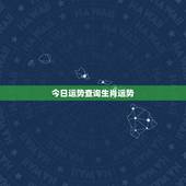 今日运势查询生肖运势 今日12生肖运势建议详解