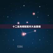 十二生肖婚配配对大全属相，十二生肖配对