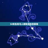 54年生肖马人婚配适合的属相，属马的和什么属相最相配 12属相婚配表