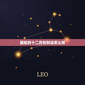 属蛇的十二月份财运怎么样，2022 生肖蛇结婚的更佳月份