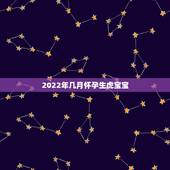 2022年几月怀孕生虎宝宝，想生2022年的虎宝宝6月以后几月备孕？