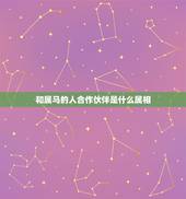 和属马的人合作伙伴是什么属相，属马的人与什么属相最合