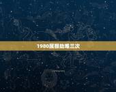 1980属猴劫难三次，1980属猴2023年官祸能解决吗？