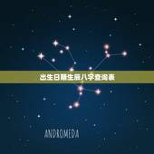 出生日期生辰八字查询表，如何查询生辰八字