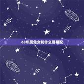 63年属兔女和什么属相配，63年属兔女与64年属龙男相配