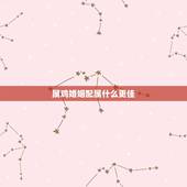 属鸡婚姻配属什么更佳，属鸡与属鼠相配吗