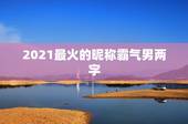 2021最火的昵称霸气男两字，2021微信男霸气昵称