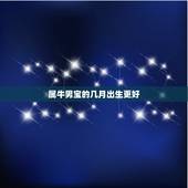 属牛男宝的几月出生更好，属牛生鼠宝宝好不好
