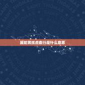 属蛇男孩虎夜行是什么意思，属蛇已婚男人桃花劫