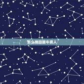 怎么挽回属牛男人，我属马我老公属牛怎么挽回属牛的心？
